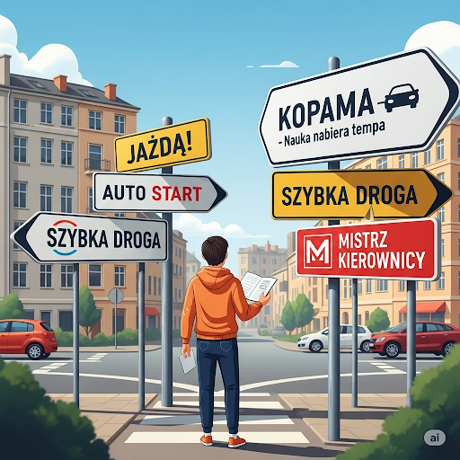 Wybór szkoły jazdy i kursu prawa jazdy kategorii B